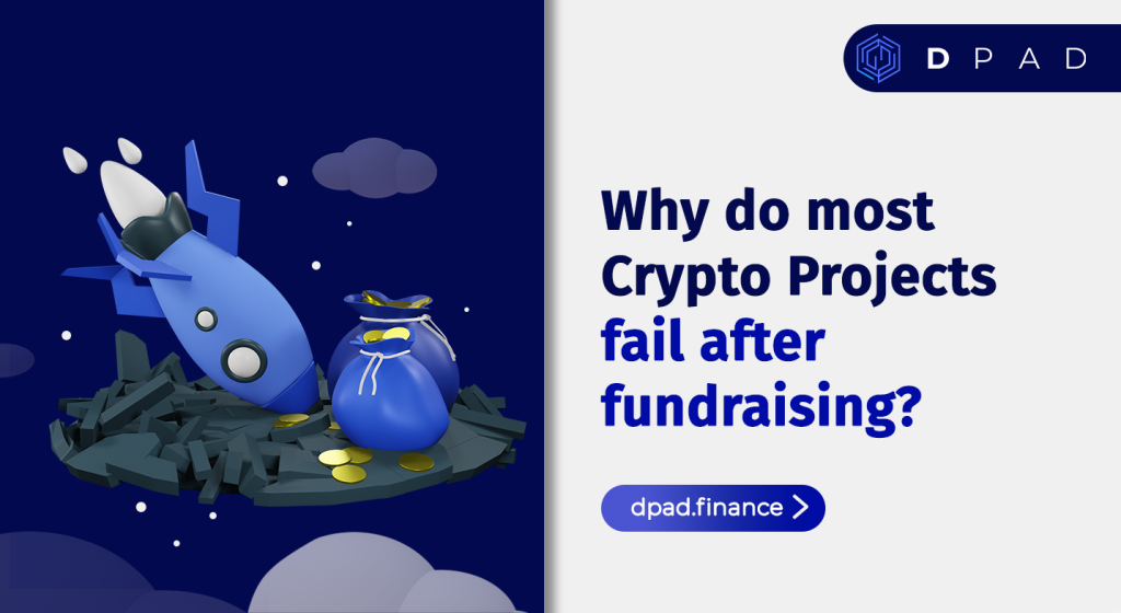 Why do most Crypto Projects fail after fundraising?