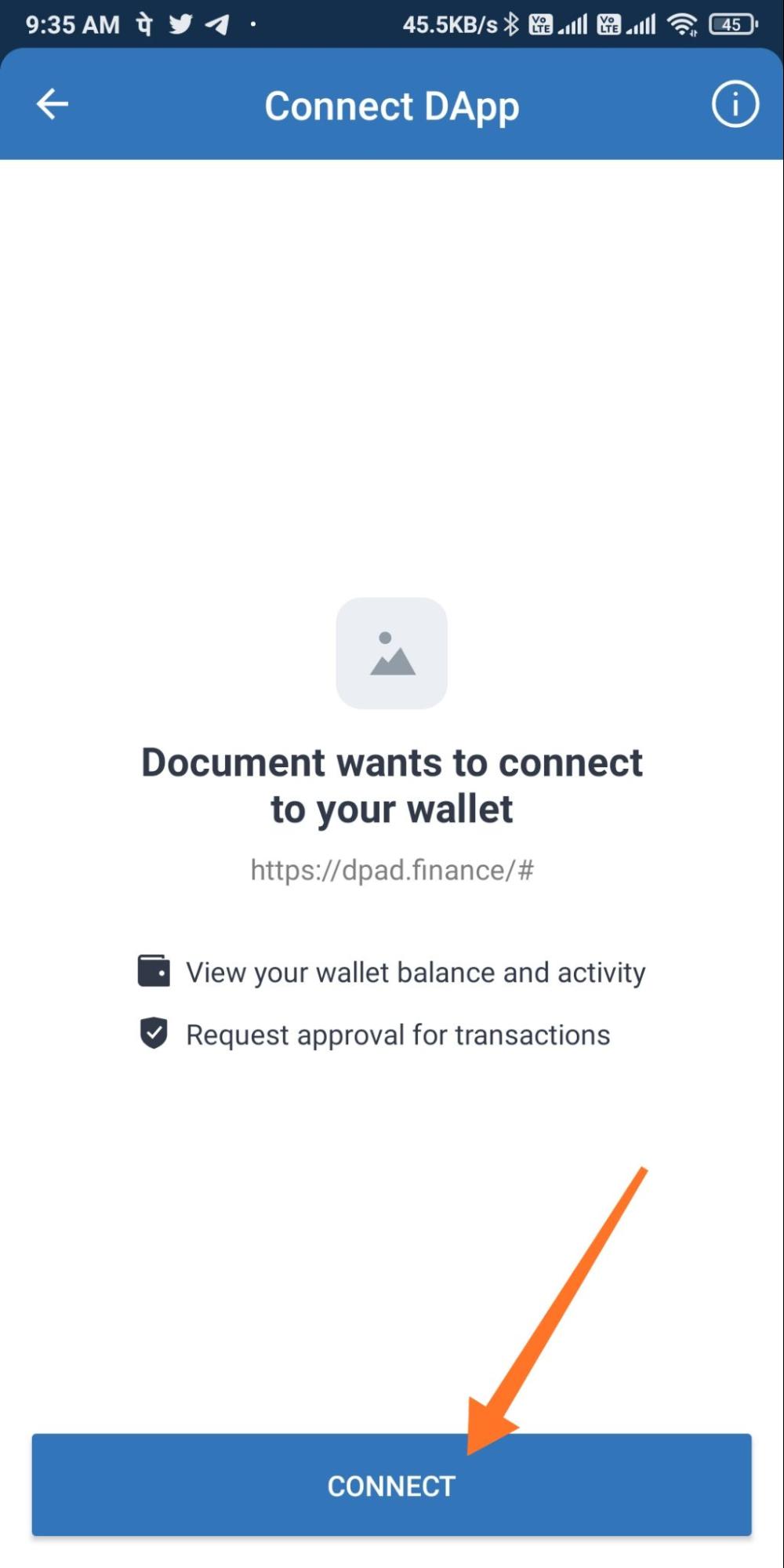 connect-DApp-to-dpad-mobile-view